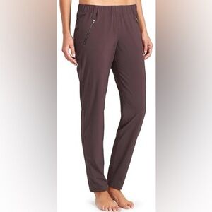 Athleta Aspire Ankle Pants - eggplant colored